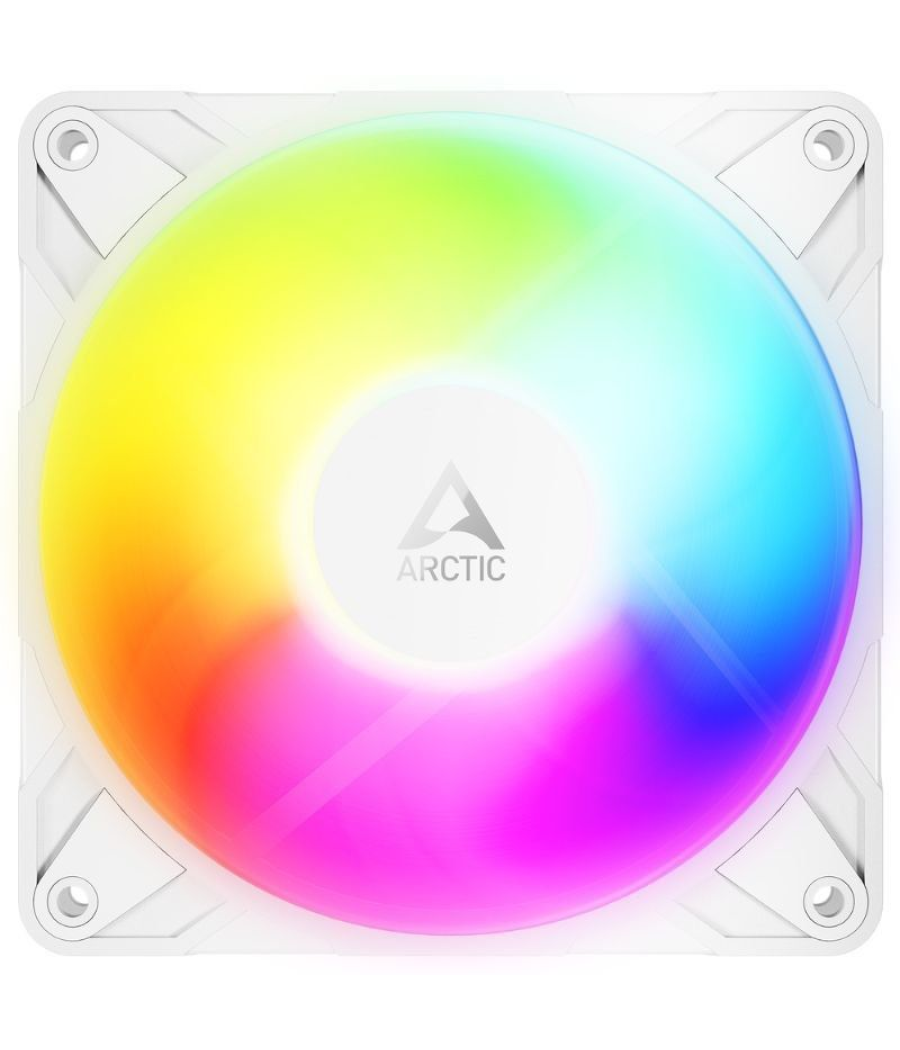 Ventilador arctic p12 pro reverse a-rgb/ 12cm/ blanco