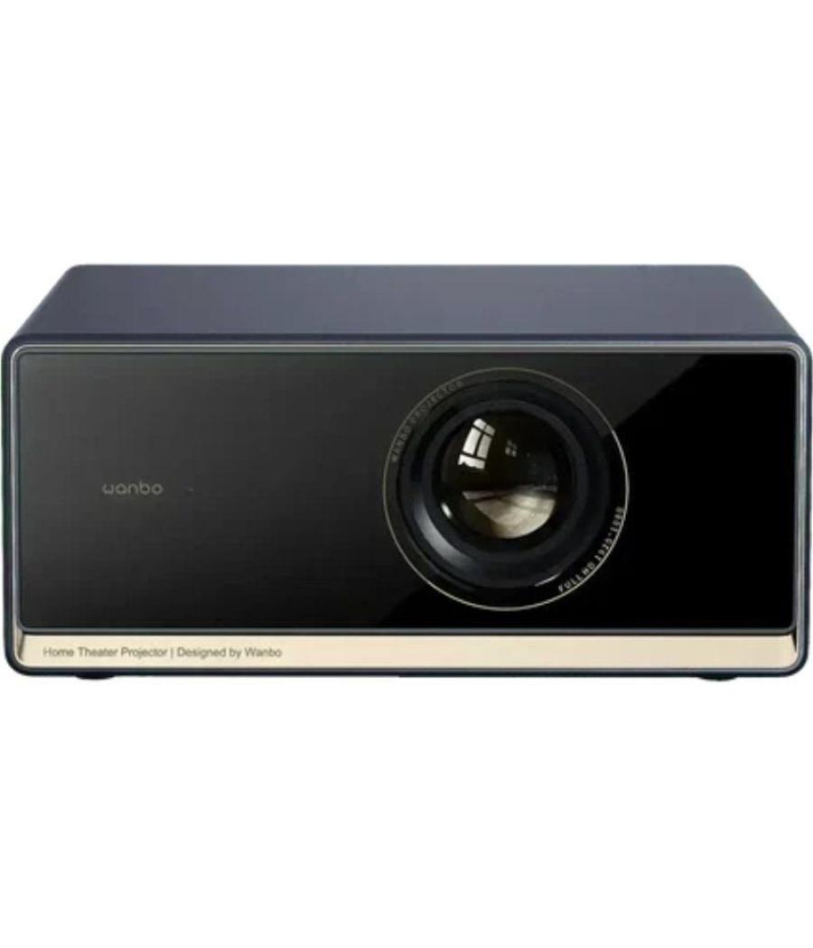 Proyector portátil wanbo x5 pro/ 1100 lúmenes/ full hd/ hdmi/ wifi/ azul oscuro