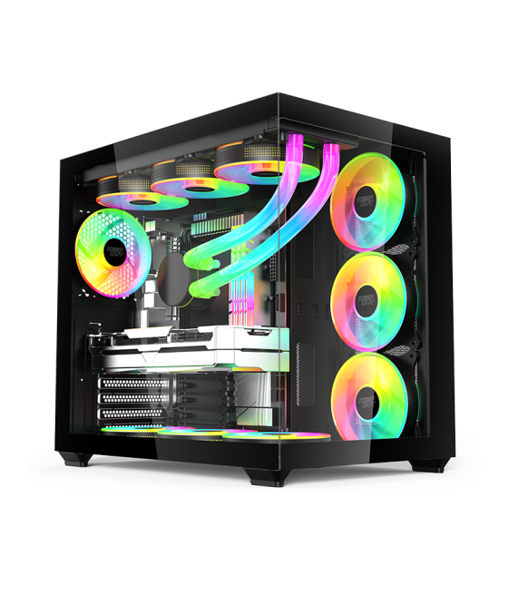 Caja semitorre atx xc-800 pro argb keepout