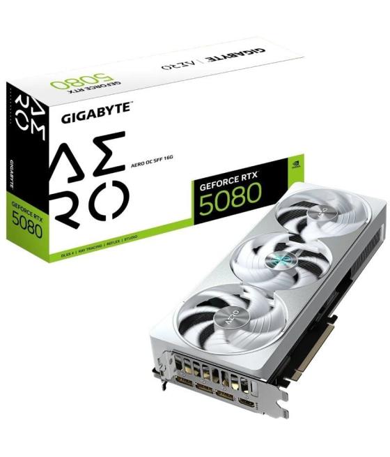 Tarjeta gráfica gigabyte geforce rtx 5080 aero oc sff/ 16gb gddr7