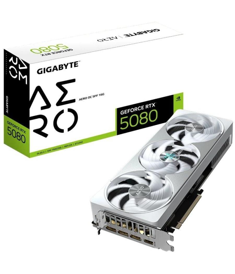 Tarjeta gráfica gigabyte geforce rtx 5080 aero oc sff/ 16gb gddr7
