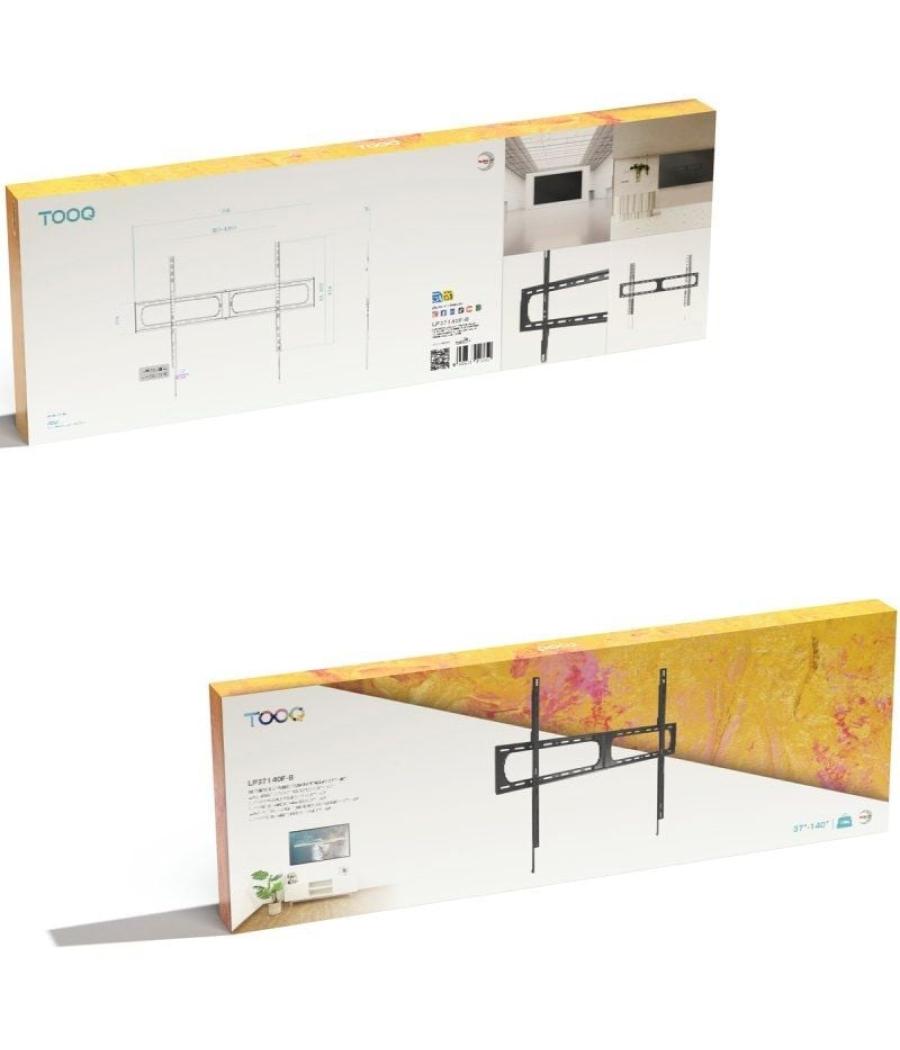 Soporte de pared fijo tooq lp37140f-b para tv de 37-140'/ hasta 125kg
