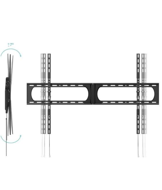 Soporte de pared inclinable tooq lp37140t-b para tv de 37-140'/ hasta 125kg