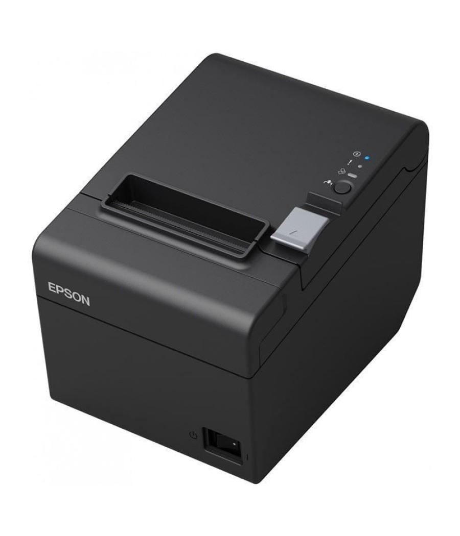 Impresora de tickets epson tm-t20iii/ térmica/ ancho papel 80mm/ usb-rs232/ negra