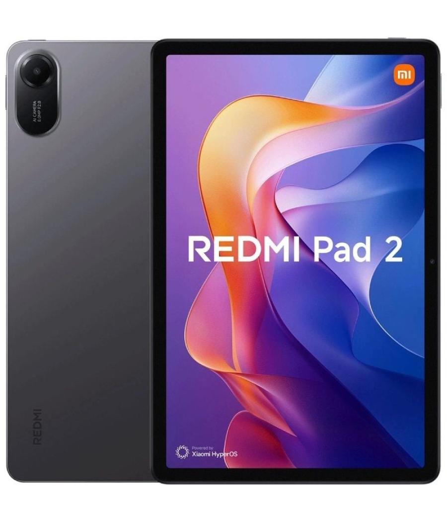 Tablet xiaomi redmi pad 2 11'/ 8gb/ 256gb/ octacore/ gris grafito/ incluye funda