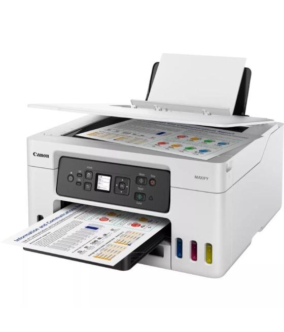 Multifunción recargable canon maxify gx3050 megatank wifi/ dúplex/ blanca
