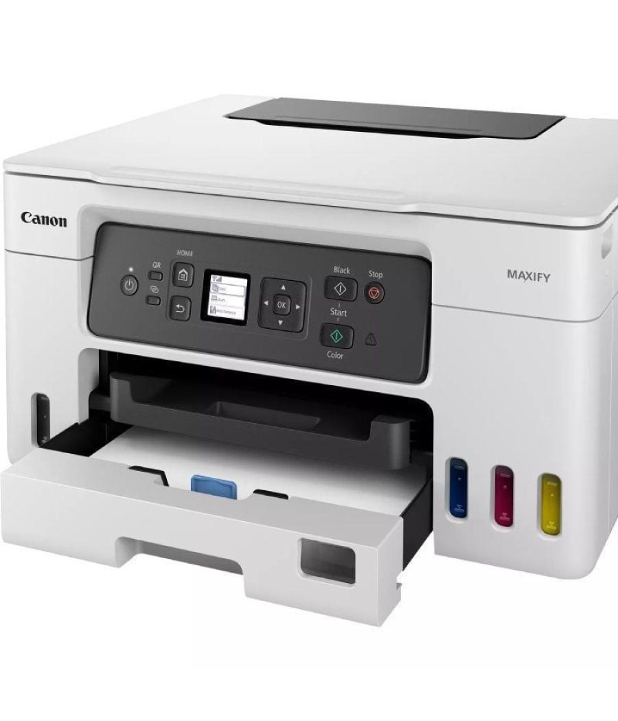 Multifunción recargable canon maxify gx3050 megatank wifi/ dúplex/ blanca
