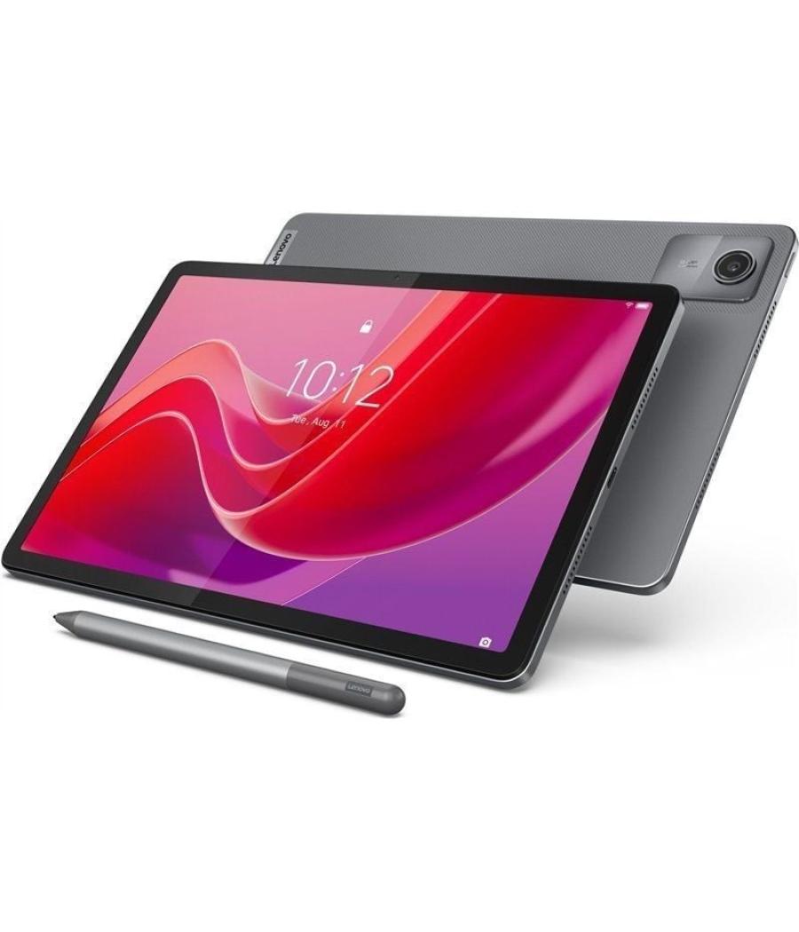 Tablet lenovo tab m11 11'/ 4gb/ 128gb/ octacore/ 4g/ gris luna/ incluye folio case + lenovo tab pen