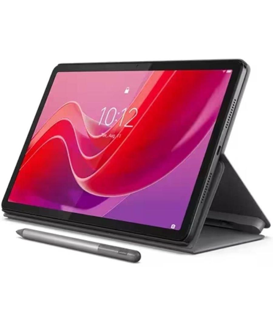 Tablet lenovo tab m11 11'/ 4gb/ 128gb/ octacore/ 4g/ gris luna/ incluye folio case + lenovo tab pen