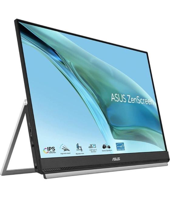 Monitor portátil asus zenscreen mb249c 23.8'/ full hd/ multimedia/ regulable en altura/ negro