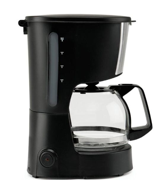 Cafetera de goteo orbegozo cg 4206/ 6 tazas/ negra