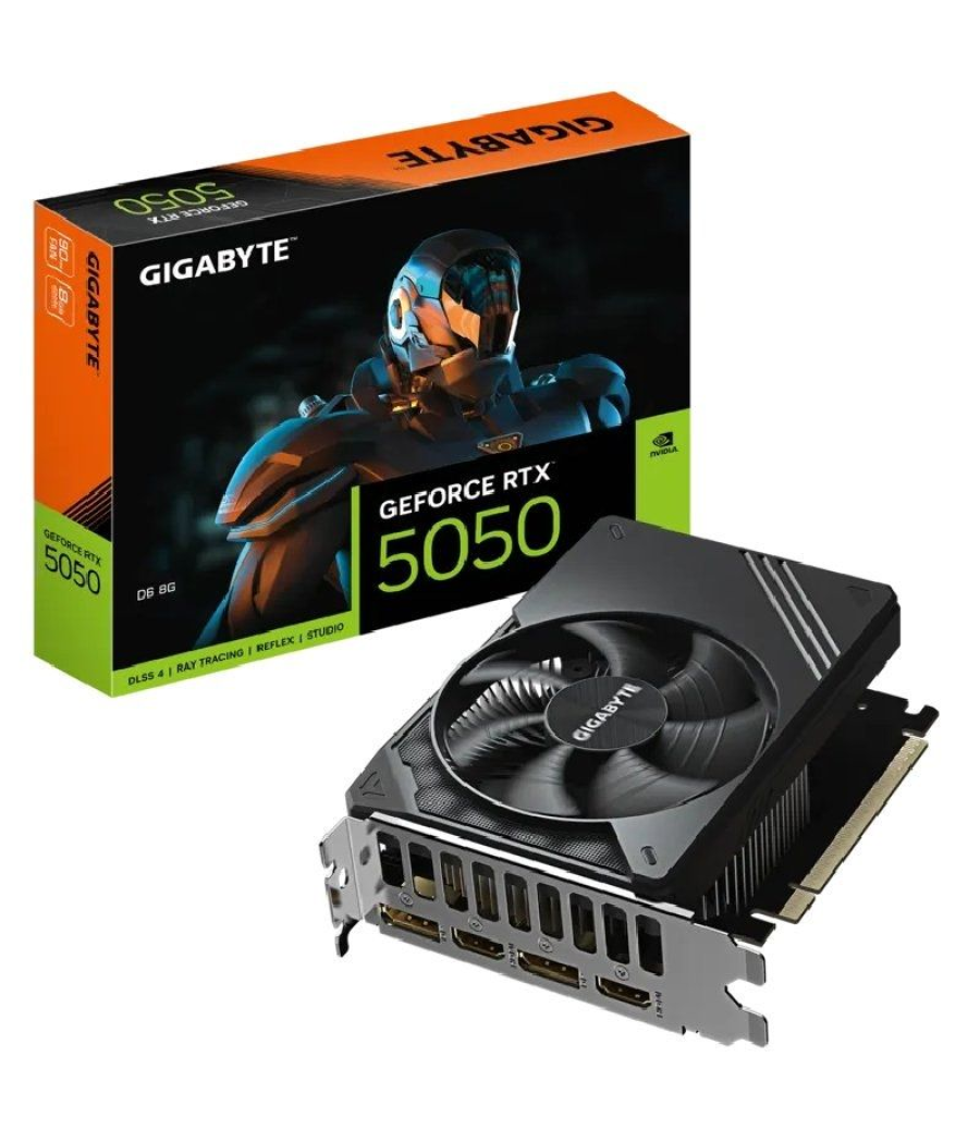 Tarjeta gráfica gigabyte geforce rtx 5050 d6 8g/ 8gb gddr6