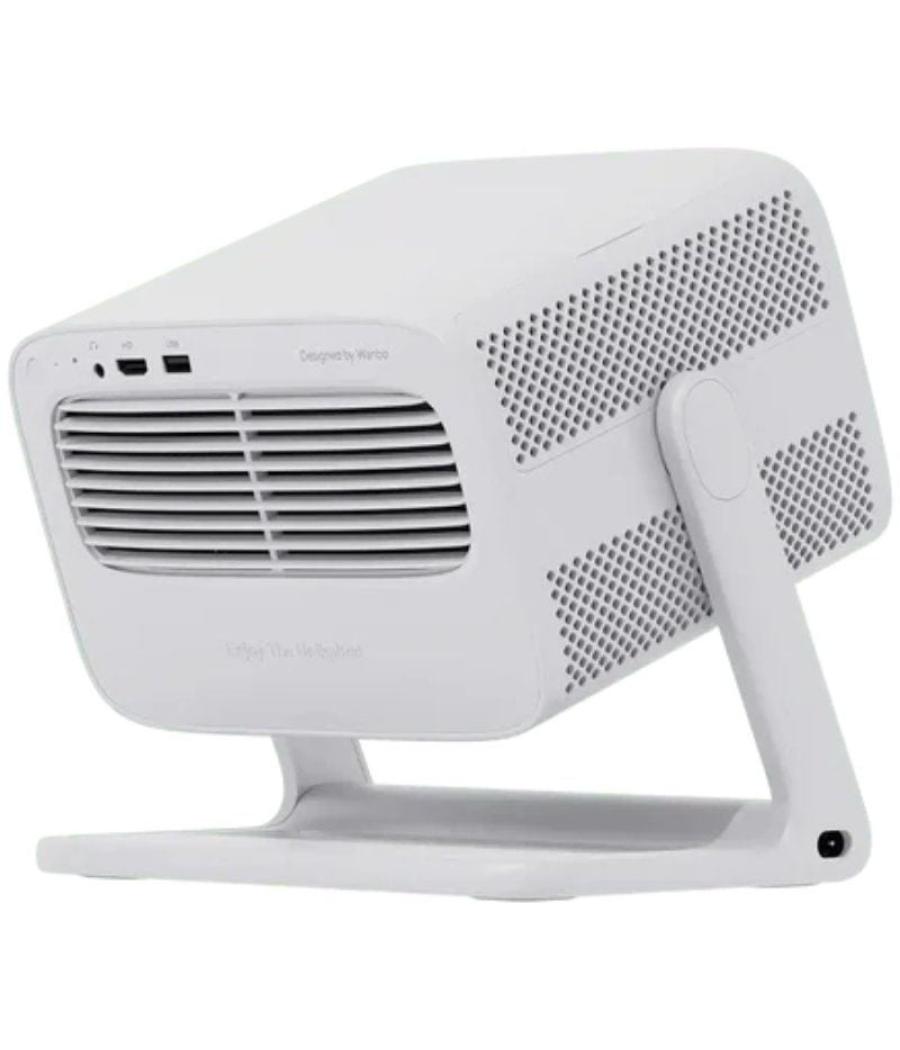 Proyector portátil wanbo vali 1/ 900 lúmenes/ full hd/ hdmi/ bluetooth/ wifi/ blanco
