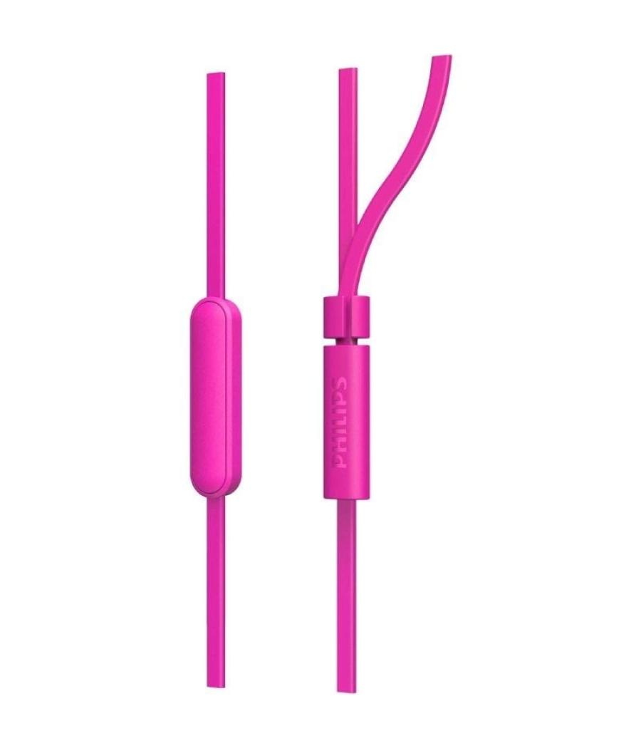 Auriculares intrauditivos philips tae1105pk/ con micrófono/ jack 3.5/ rosas