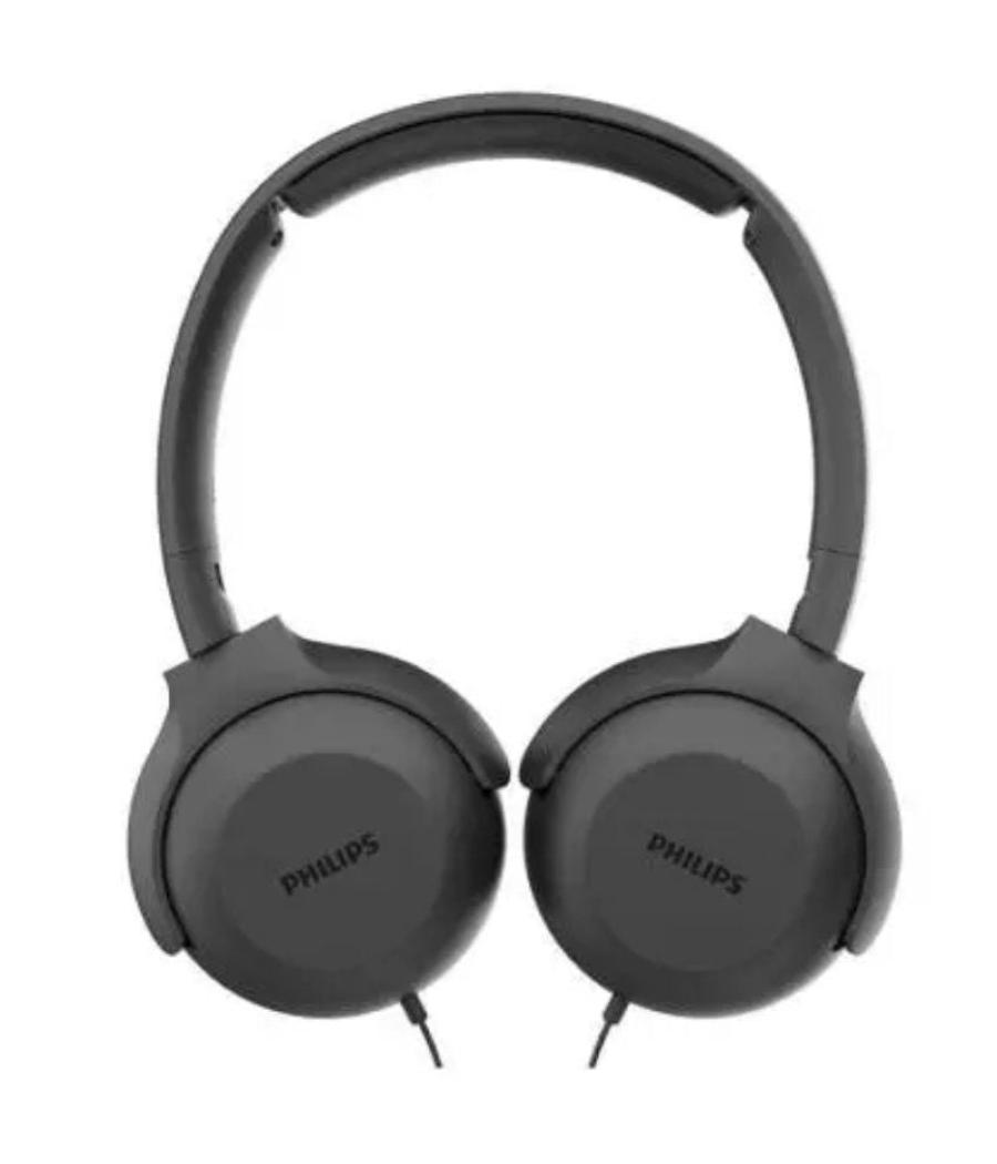 Auriculares philips tauh201/ con micrófono/ jack 3.5/ negros