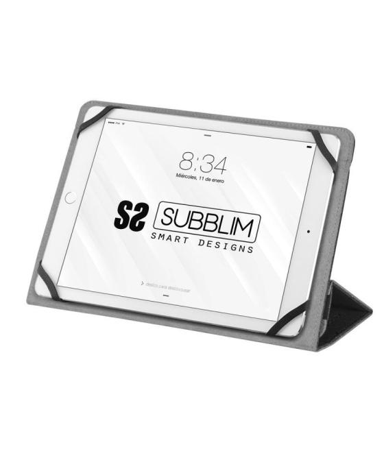 Funda subblim clever stand para tablets de 9'-10.1'/ negra