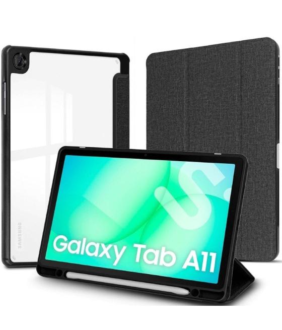 Funda subblim clear shock case para samsung a11 8.7'/ negra