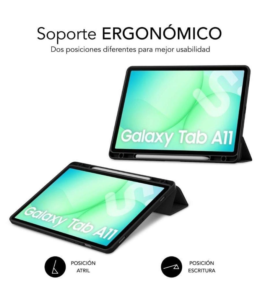 Funda subblim clear shock case para samsung a11 8.7'/ negra