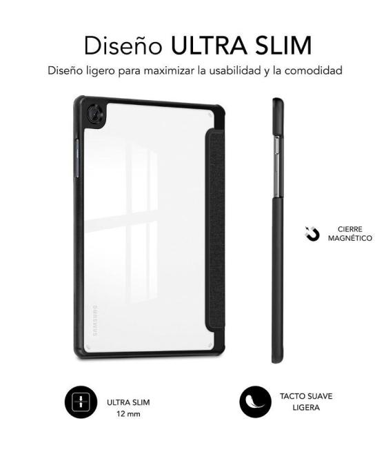 Funda subblim clear shock case para samsung a11+/ negra