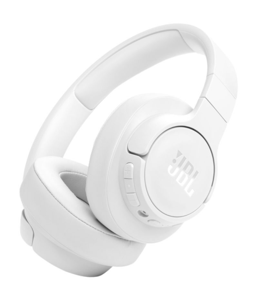 Auriculares inalámbricos jbl tune 770nc/ con micrófono/ bluetooth/ blancos