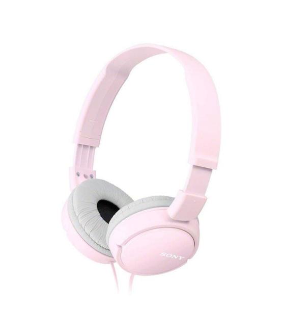 Auriculares sony mdr-zx110ap/ con micrófono/ jack 3.5/ rosas