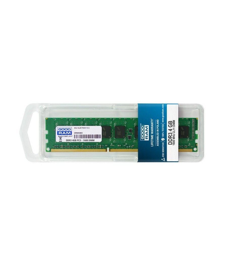 Goodram 4GB DDR3 1600MHz CL11 SR DIMM - Imagen 3