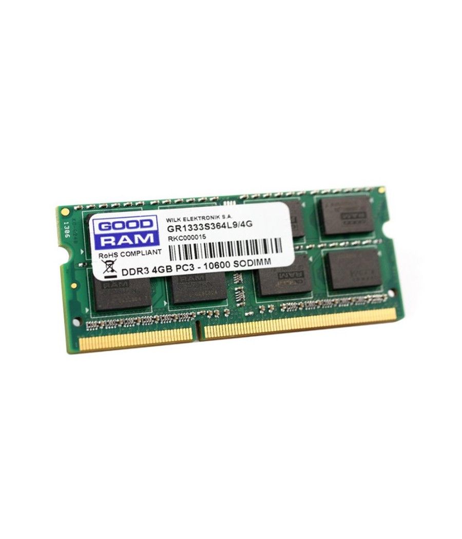 Goodram 4GB DDR3 1600MHz CL11 1,35V SR SODIMM - Imagen 2