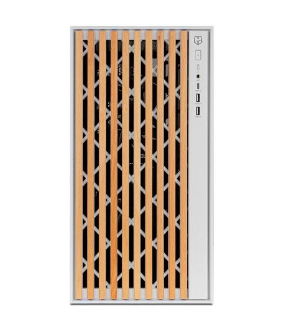 Caja gaming semitorre nox hummer element/ blanca