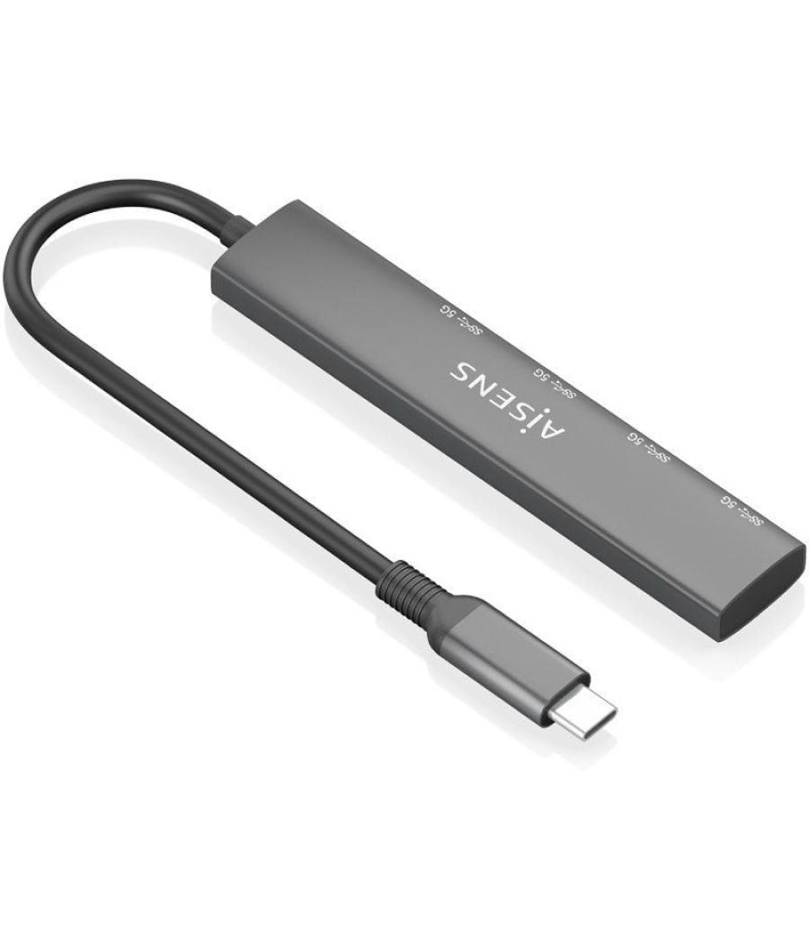 Hub usb tipo-c 3.0 aisens a106-0540/ 4xusb
