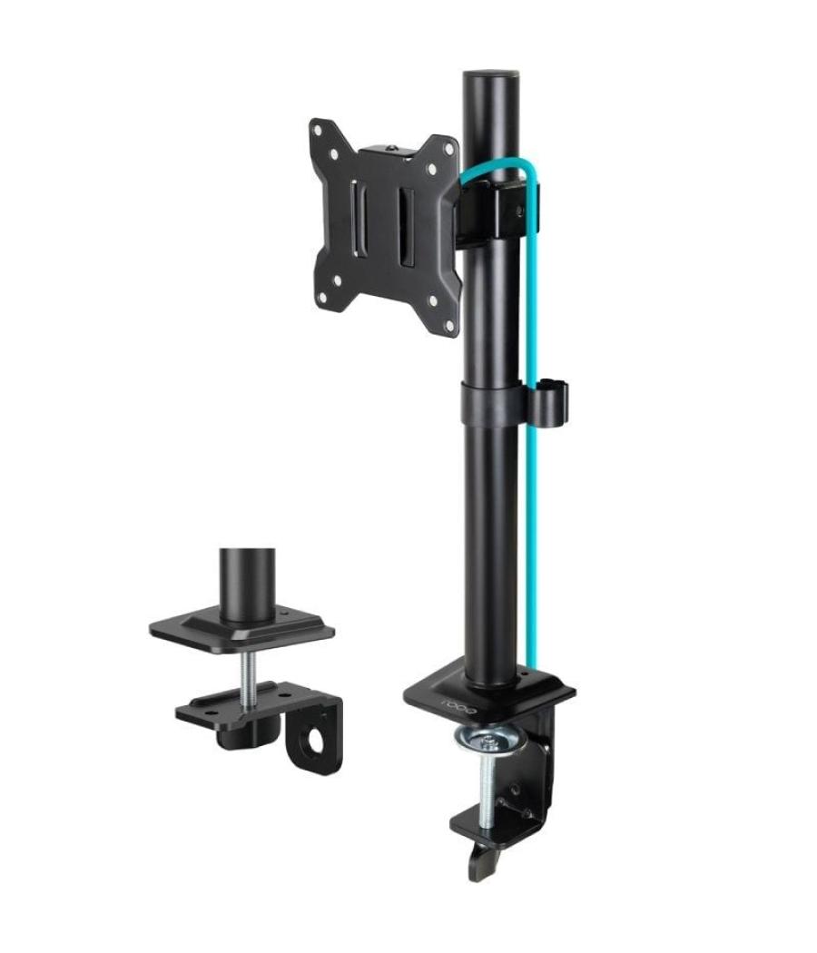 Soporte de mesa para monitor tooq db1130tn-b/ giratorio/ inclinable/ hasta 10kg