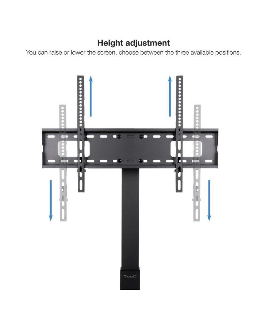 Soporte de suelo tooq fs2285m-b para tv de 37-70'/ hasta 40kg
