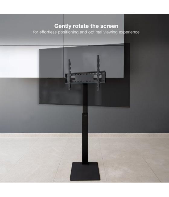 Soporte de suelo tooq fs2285m-b para tv de 37-70'/ hasta 40kg