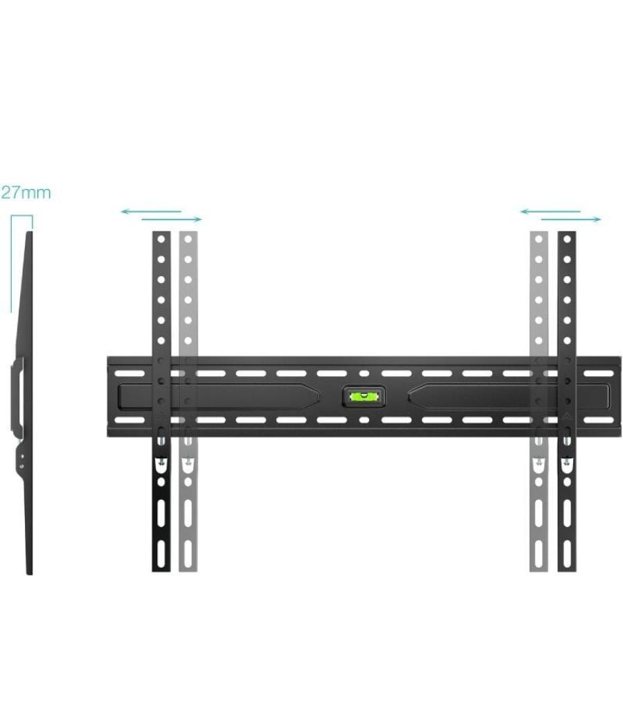 Soporte de pared fijo tooq lp1050f-b para tv de 37-86'/ hasta 45kg