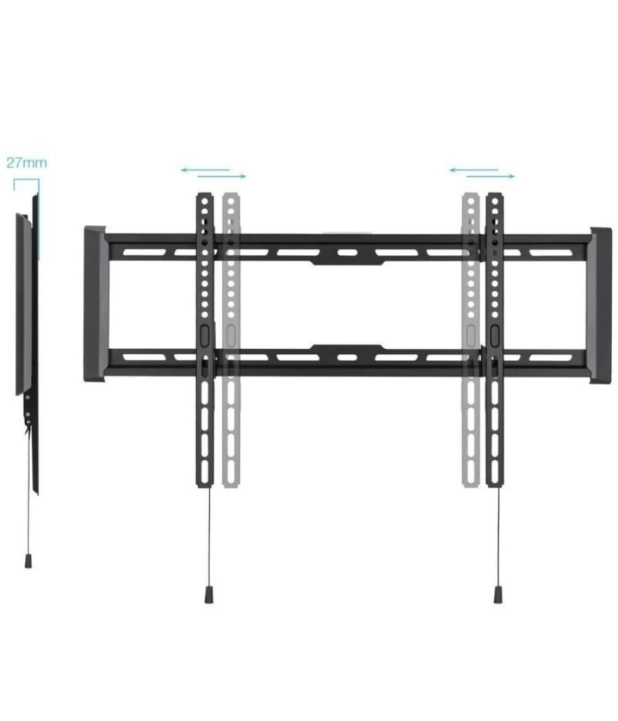 Soporte de pared tooq lp1083f-b para tv de 37-80'/ hasta 75kg