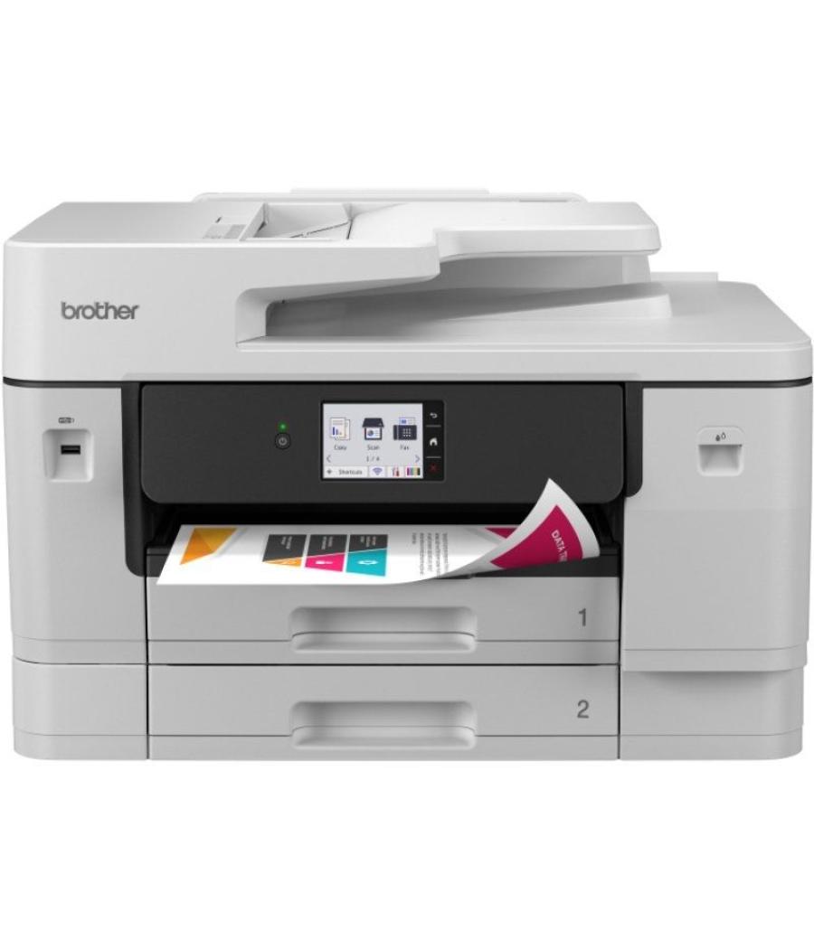 Multifunción a3 brother mfc-j6960dw wifi/ fax/ dúplex/ blanca