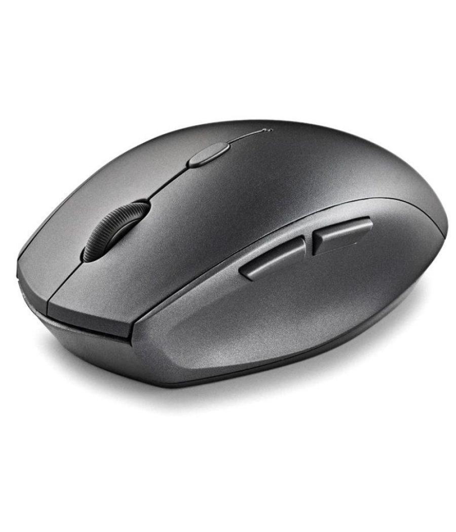 Ratón inalámbrico ngs bee black/ hasta 1600 dpi