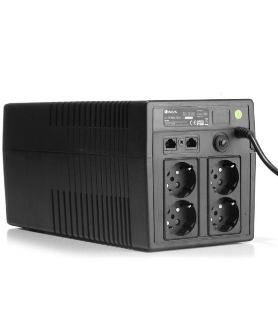 Sai offline ngs fortress 1500 v2/ 1200va-720w/ 4 salidas/ formato torre