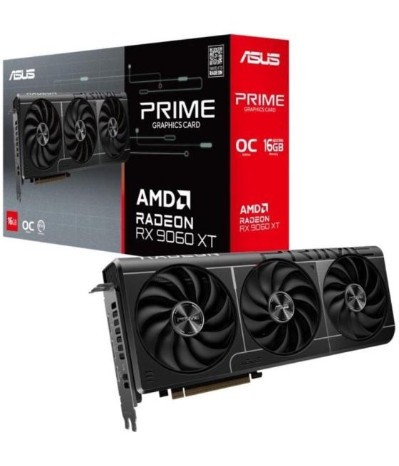 Tarjeta gráfica asus prime radeon rx 9060 xt oc/ 16gb gddr6
