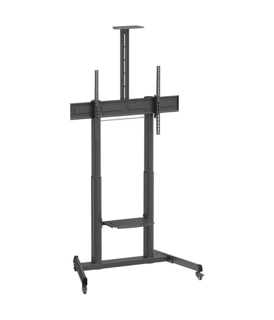 Soporte de suelo inclinable con ruedas y manivela aisens ft100te-403 para tv 60-100'/ hasta 100kg