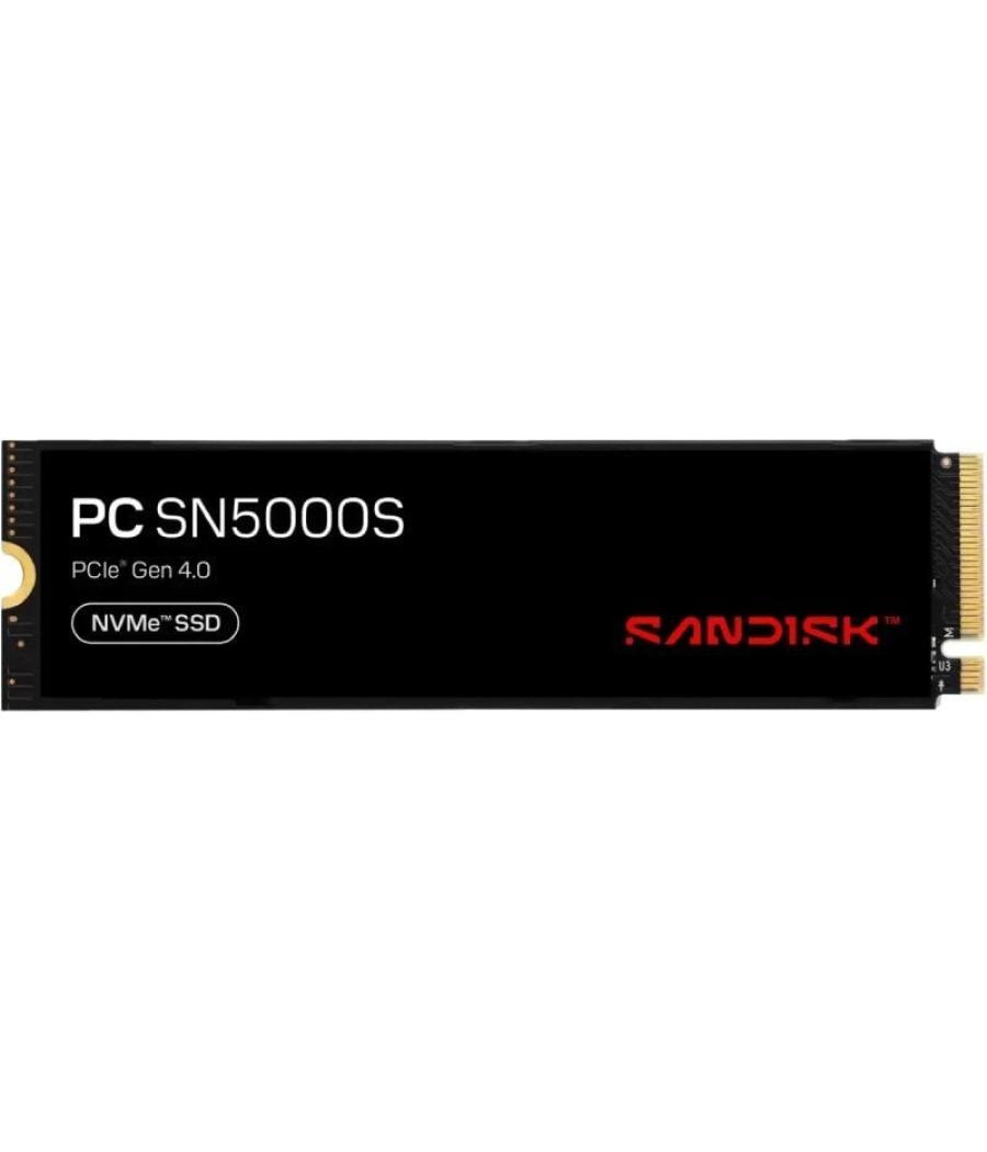 Disco ssd sandisk pc sn5000s 512gb/ m.2 2280 pcie gen4/ full capacity