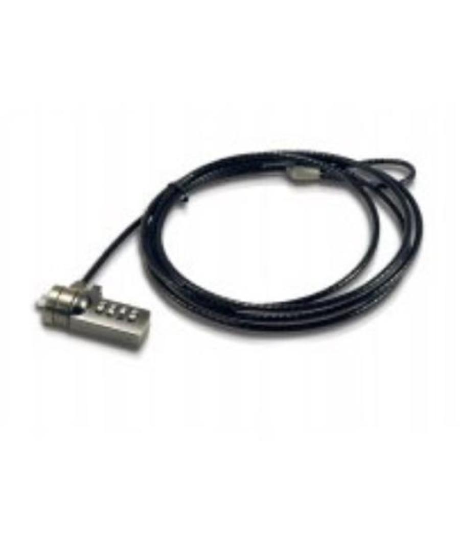 Conceptronic cable de seguridad para portátil por combinacion 1.8 m negro/gris