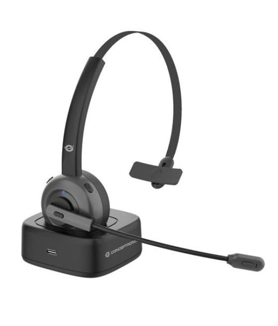 Conceptronic auriculares bluetooth con base de carga