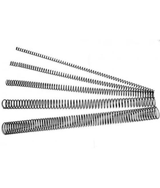 Dhp espiral metálica 4:1 32mm a4 paso 56 negro c/50