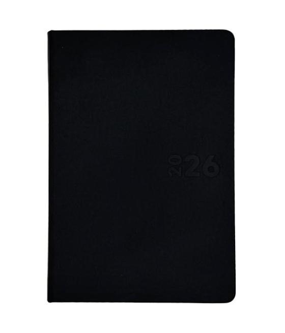 Didex agenda boston 21dz día página 14.5x21cm negro 2026