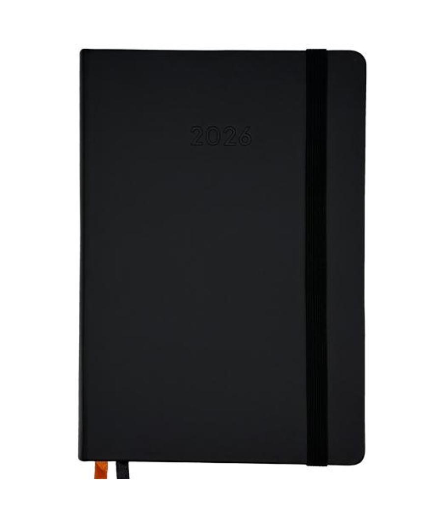 Didex agenda line 21dz día página 14.5x21cm negro 2026