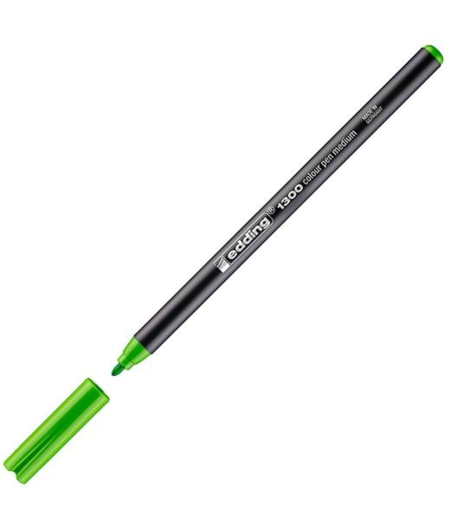 Edding rotulador 1300 trazo medio verde claro