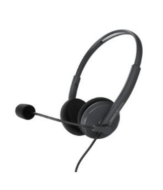 Energy headset office 2 anthracite, micro, biaural, jack 3.5 mm