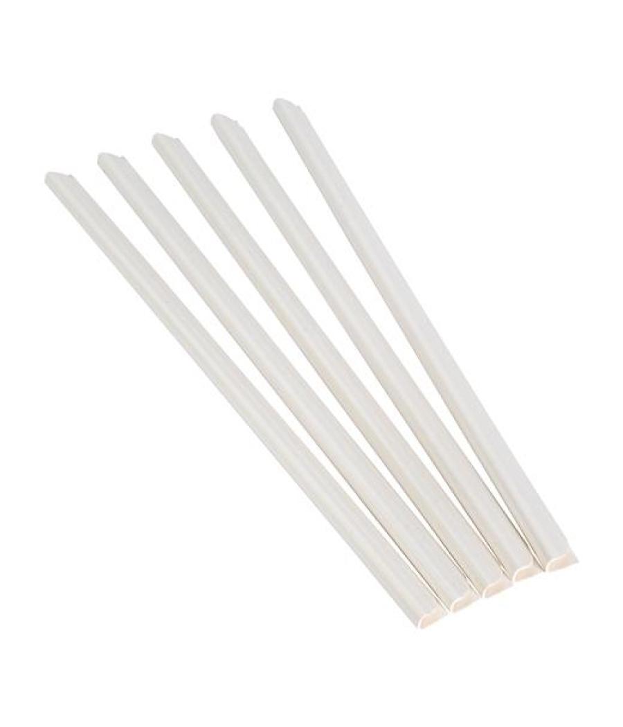 Fellowes lomera para encuadernacion manual a4 6mm blanco -pack 50u-