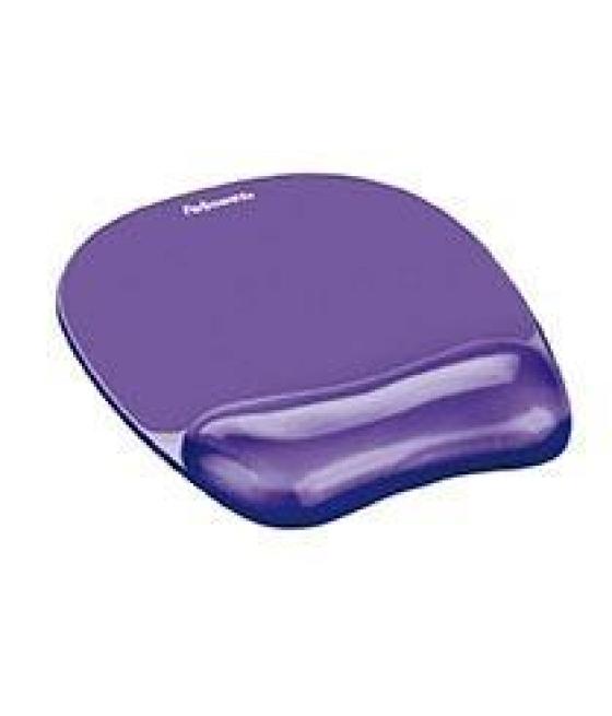 Fellowes alfombrilla y reposamuñecas gel violeta
