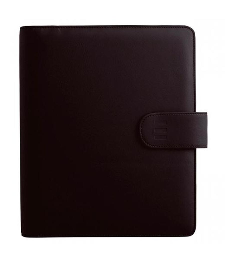 Finocam agenda organizador open troya anillas 500-117x181mm svv funda sintética negro 2026